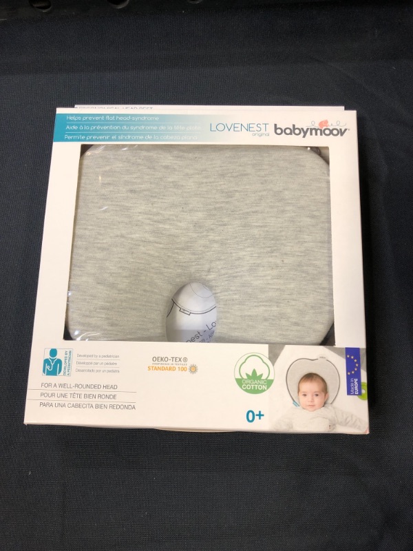 Photo 2 of Babymoov Lovenest Organic Baby Headrest | The Worlds First Pediatrician Designed Head Support to Prevent Infant Flat Head (Made in Europe)
