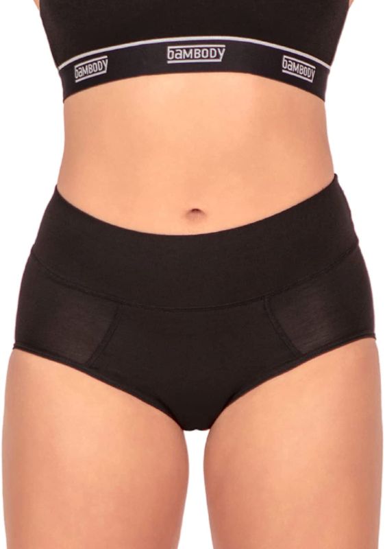Photo 1 of Bambody Absorbent Panty: Period Panties | Womens Maternity and Postpartum Underwear- SIZE S 
