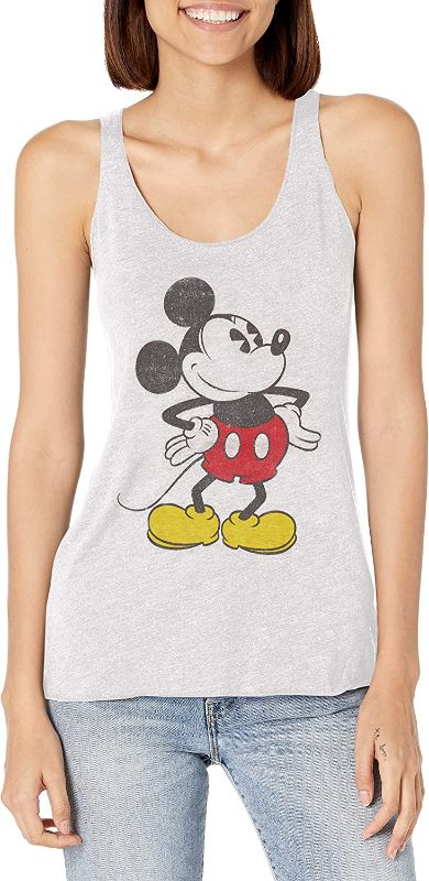 Photo 1 of Disney Women's Characters Big Minnie Holiday Tri-Blend Racerback Layering Tank- SIZE XL 
