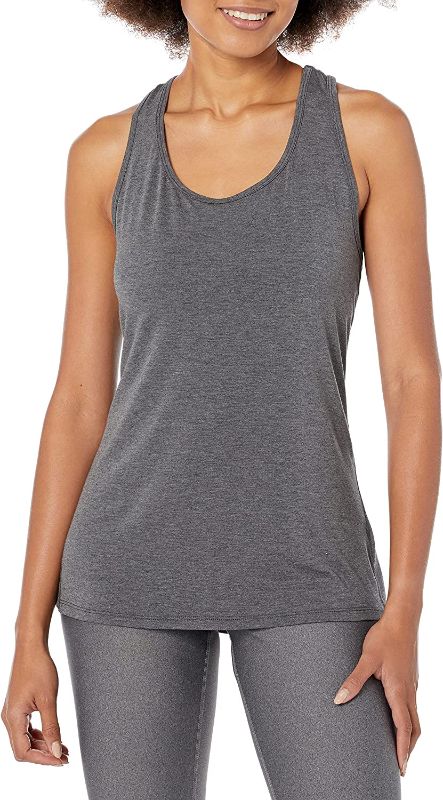 Photo 1 of Amazon Essentials Women's Studio Relaxed-Fit Racerback Tank, Multipacks- SIZE L 
