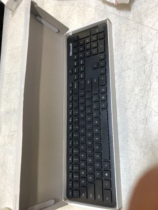 Photo 1 of Microsoft Bluetooth Keyboard Black