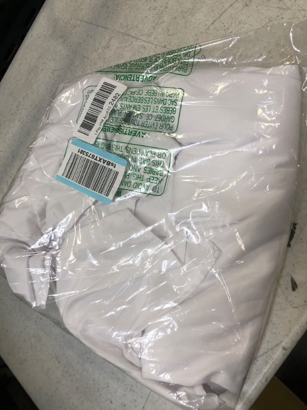 Photo 3 of GFCC 8FTX10FT White Backdrop Background for Photography Photo Booth Backdrop for Photoshoot Background Screen Video Recording Parties Curtain