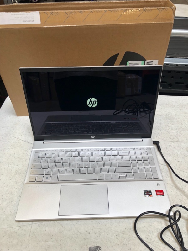 Photo 3 of 2022 HP Pavilion 15.6" FHD Touchscreen Laptop, AMD Ryzen 7-5825U Up to 4.5GHz Processor (Beat i7-1180G7), 32GB RAM, 1TB PCIe NVMe SSD, Backlit Keyboard, USB-A&C, Fast Charge, Windows 11, Silver