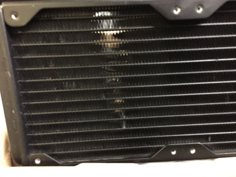 Photo 2 of Kraken X53 RGB All-in-one 240mm Radiator CPU Liquid Cooling System (UNABLE TO TEST, MINOR DENTS ON )