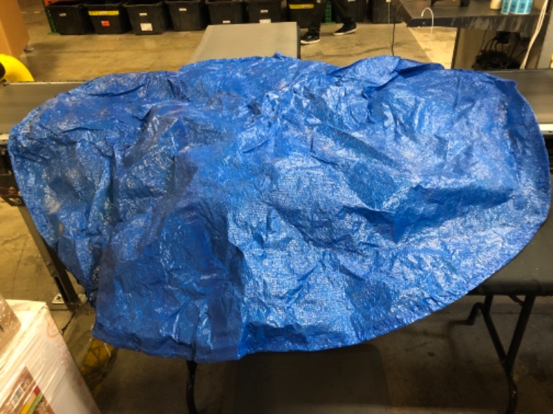 Photo 1 of CIRCLE TARP COVER - LARGE - BLUE 