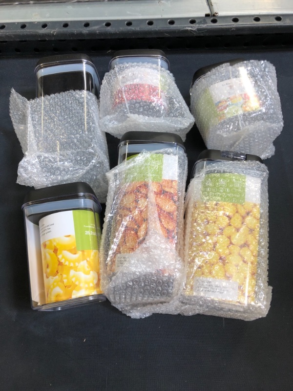 Photo 1 of 6 PCS FOOD CONTAINERS - VARIOUS SIZES 