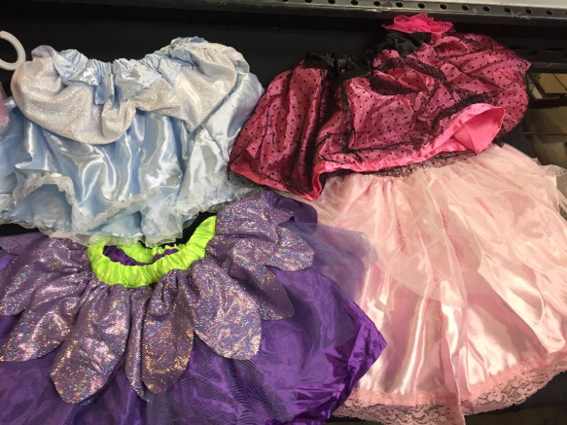 Photo 2 of Melissa & Doug Role Play Collection - Goodie Tutus! Dress-Up Skirts Set (4 Costume Skirts) SIZE AGES 3-6
