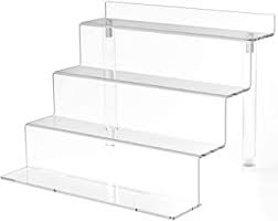 Photo 1 of Bigantss Combination of Life 3 Steps Acrylic Riser Display Stand Shelf
