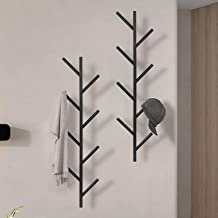 Photo 1 of Alotpower Coat Rack & Hat Rack - Wall Mounted (Black)
