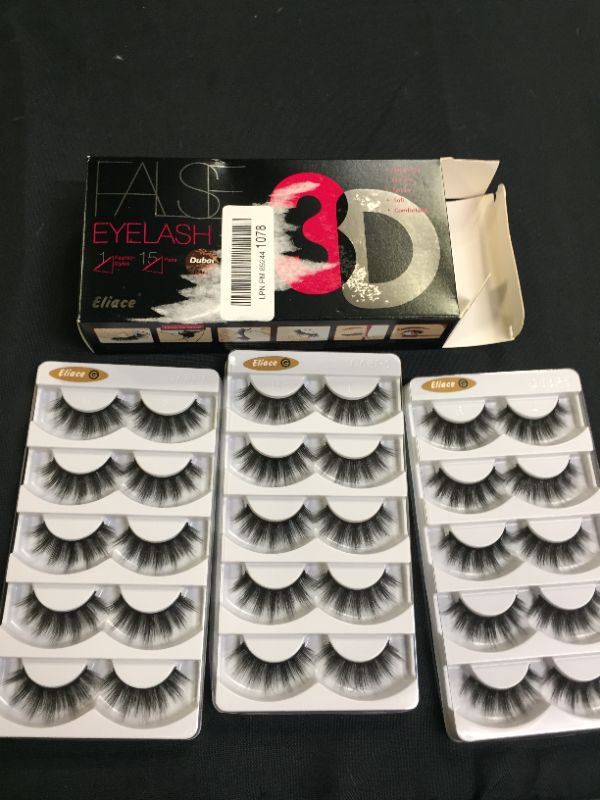 Photo 2 of Eliace Lashes False Eyelashes 15 PAIRS