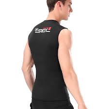 Photo 1 of SLINX Outdoor Unisex 3MM Sleeveless Wetsuit Vest for Diving Surf Windsurf Kitesurfing SIZE LARGE
