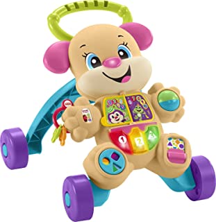 Photo 1 of Fisher-Price Laugh & Learn Smart Stages Learn with Sis Walker, Musical Walking Toy for Babies and Toddlers Ages 6 to 36 Months

