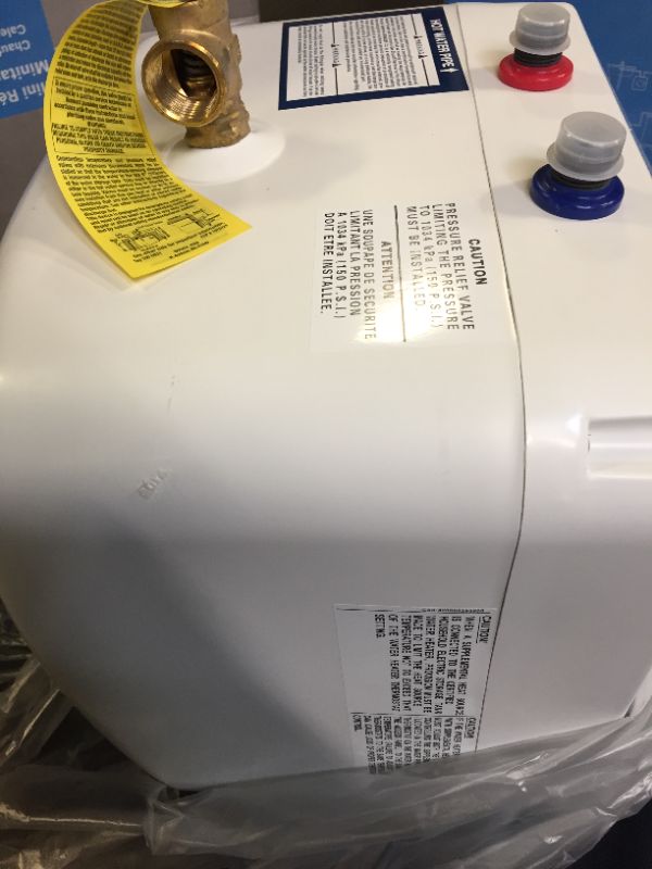 Photo 1 of Bosch Electric Mini-Tank Water Heater Tronic 3000 T 2.5-Gallon (ES2.5) - Eliminate Time for Hot Water - Shelf, Wall or Floor Mounted (MINOR SCRATCHES ON ITEM AS  SHOWN IN PICTURES)
