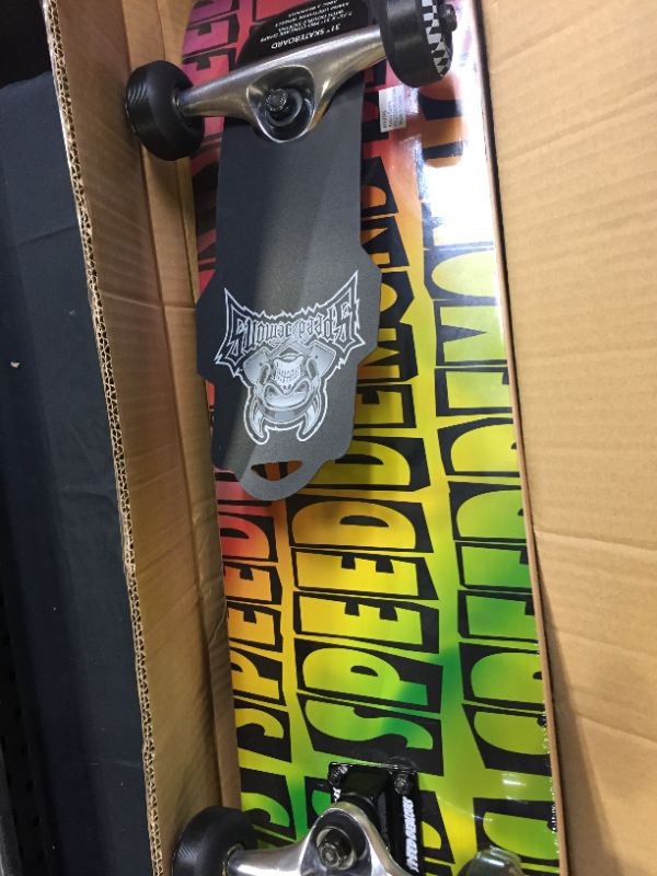 Photo 3 of Speed Demons 31 Inch Complete Wood Skateboard
(FACTORY SEALED)