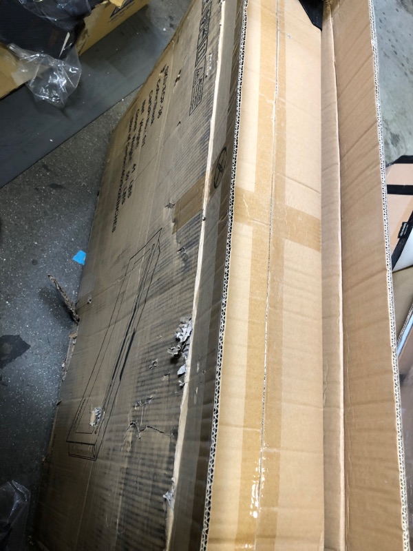Photo 1 of ELECTRIC FIREPLACE 33X 20 INCH WITH REMOTE AND CLEAR ROCKS [FACTORY SEALED BRAND NEW ] OPENED FOR IMAGES AND INSPECTION 