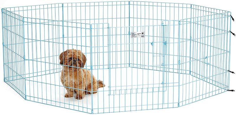 Photo 1 of MidWest Homes for Pets Folding Metal Exercise Pen / Pet Playpen
