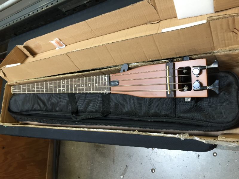 Photo 2 of 38.5" Electric Travel Bass, Right Handed, With Case