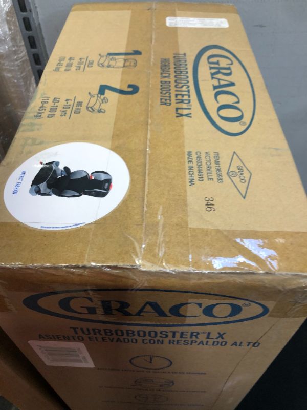 Photo 3 of Graco TurboBooster LX Highback Car Seat, Matrix