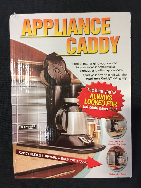 Photo 3 of APPLIANCE CADDY - CADDY SLIDING TRAY
 COFFEE MAKER 1
