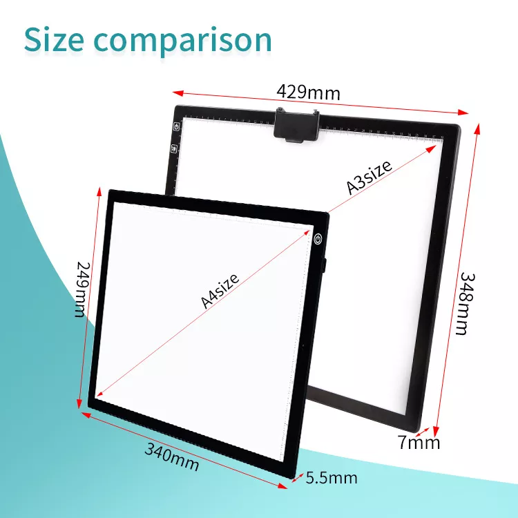 Photo 1 of A3 LED LIGHT PAD 429MM 348MM 7MM