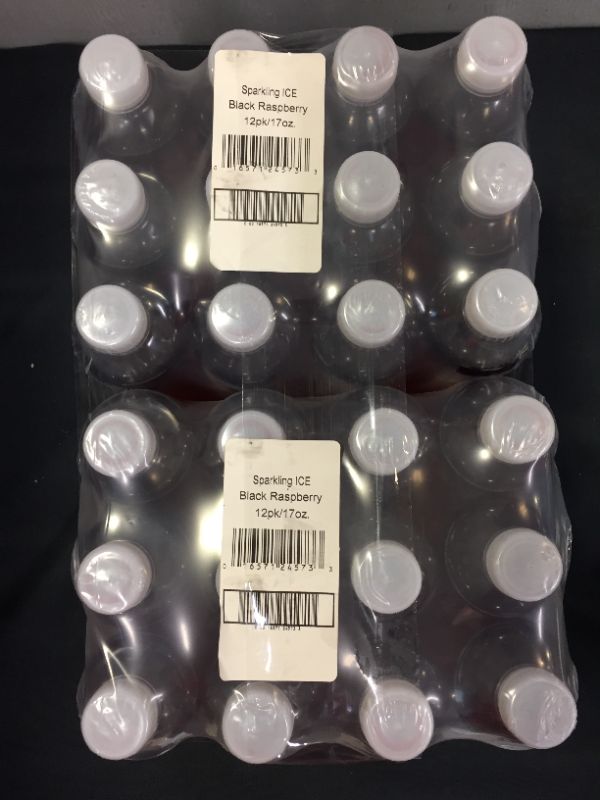 Photo 1 of MARCH 16 2022
Sparkling ICE, Black Raspberry Sparkling Water, Zero Sugar Flavored Water, with Vitamins and Antioxidants, Low Calorie Beverage, 17 fl oz Bottles (Pack of 12)
