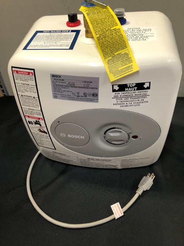 Photo 1 of Bosch Tronic 3000 2.5 gal. Electric Water Heater
