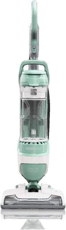 Photo 1 of Kenmore DU3017 Friendly Upright Bagless 2-Motor Crossover Max Beltless Vacuum Cleaner with Lift-Away Design, Pet Handi-Mate, Triple HEPA, Height Adjustment, 3 Cleaning Tools, Light Green
