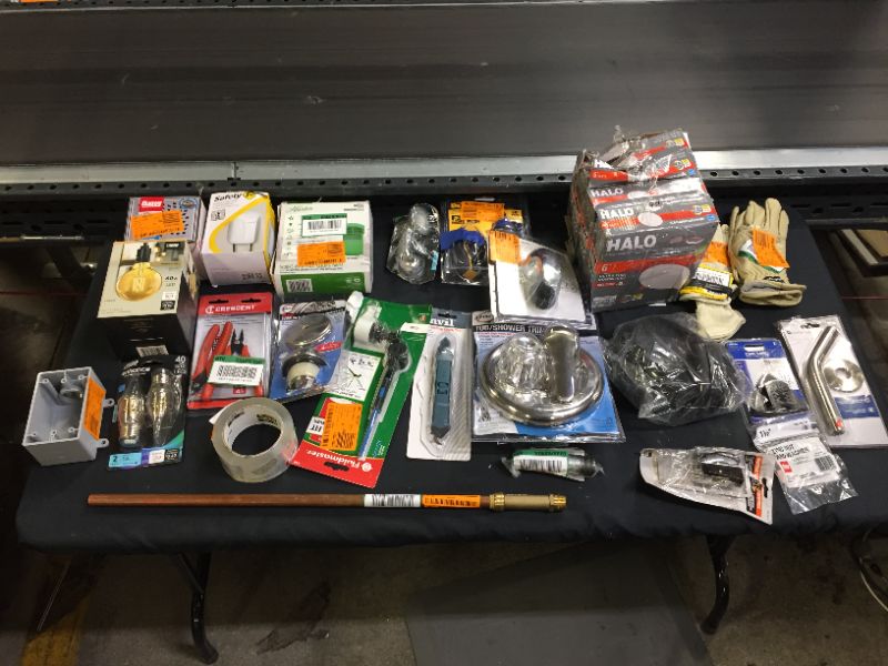 Photo 1 of FINAL SALE----- VARIOUS HOUSEHOLD, TOOLS AND APLIANCES, BUY AS IS (DAMAGES TO PACKAGING, MISSING PIECES, AND PRIOR USAGE)