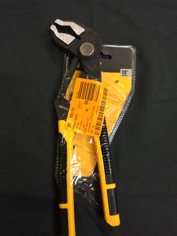 Photo 2 of DEWALT
12 in. V-Groove Jaw Pushlock Plier