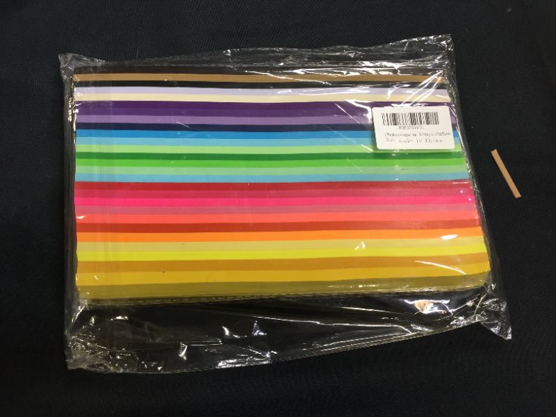 Photo 1 of 2700 Sheets Origami Stars Papers,Aierliusa Origami Star Paper Strip Package, Origami Paper Stars, 27 Colors, 2700 Stripes (2700 Sheets)
