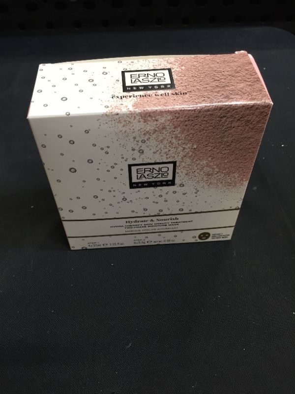 Photo 2 of Erno Laszlo Vitality Treatment Mask VTM – 4 Pack, Light Pink, unscented, 1 Count
