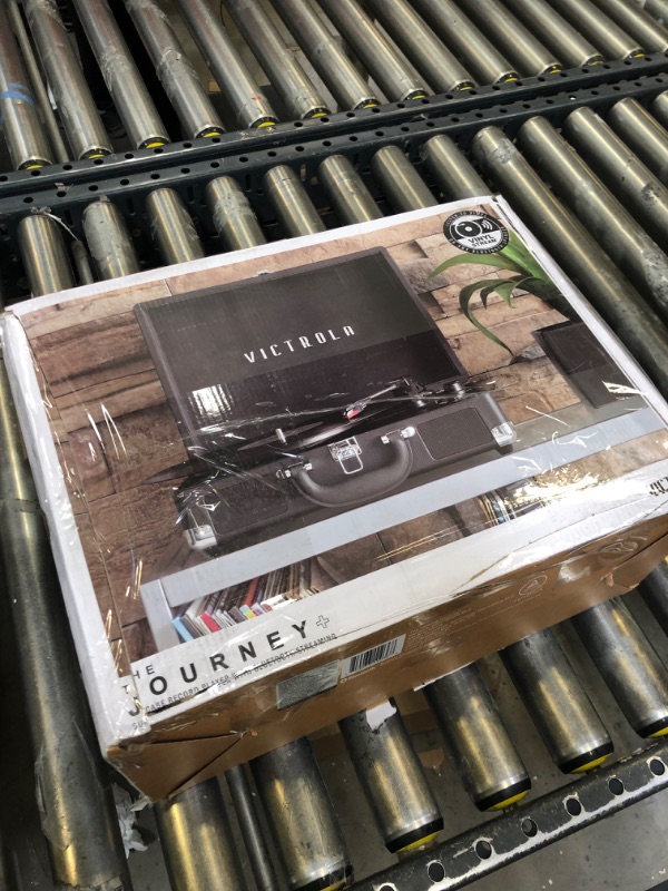 Photo 1 of Victrola Journey+ Bluetooth Suitcase Record Player, Black (VSC-400SB-BLK-SDF) Black Record Player