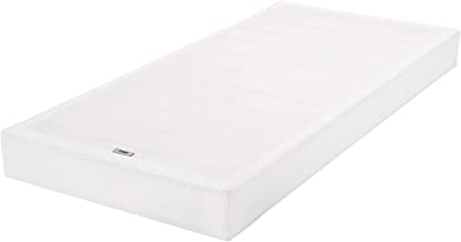 Photo 1 of Amazon Basics Smart Box Spring Bed Base, 7-Inch Mattress Foundation - Twin Size, Tool-Free Easy Assembly
