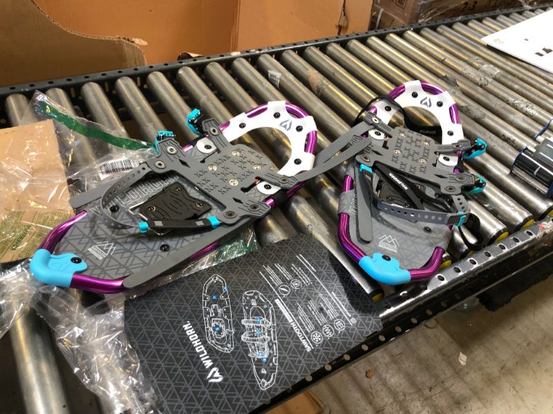 Photo 2 of Sawtooth Snowshoes for Men and Women. Fully Adjustable Bindings, Lightweight Material, Hard Pack Grip Teeth
