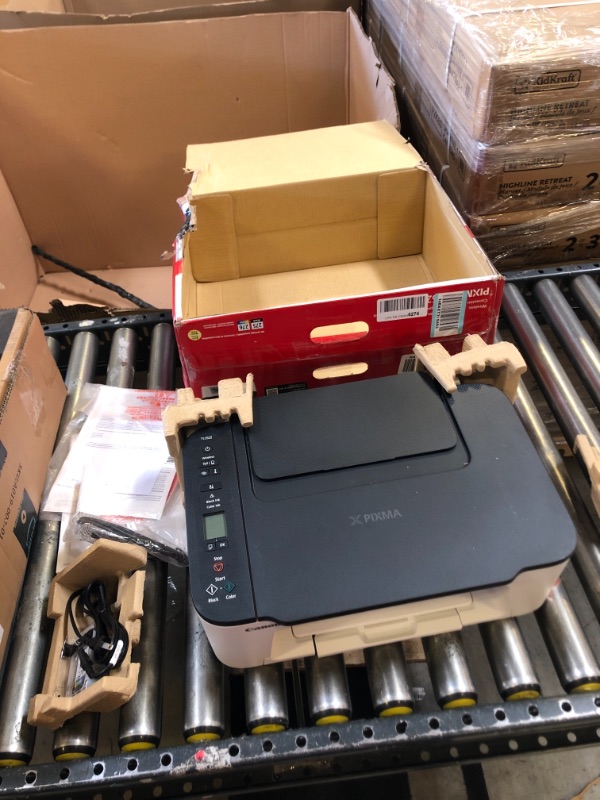 Photo 2 of Canon PIXMA TS3522 All-In-One Wireless InkJet Printer With Print, Copy and Scan Features
