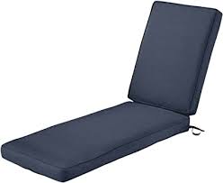 Photo 1 of CLASSIC ACCESSORIES LOUNGE CUSHION AND COVER. COVER IS ONE PIECE. HEATHER BLUE 25X72X4in