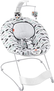 Photo 1 of Fisher-Price See and Soothe Deluxe Bouncer Climbing Leaves, Portable Soothing Baby Seat with Vibrations and Music