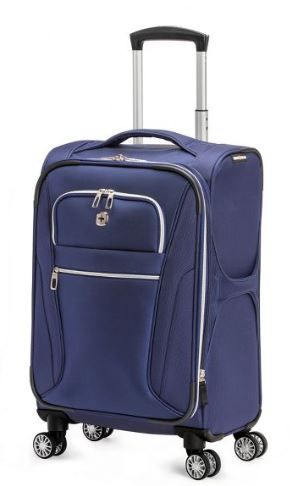 Photo 1 of SWISSGEAR Checklite Softside Carry On Suitcase DEEP NAVY 20in