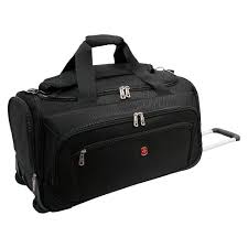 Photo 1 of SWISSGEAR Zurich 48L Wheeled Duffel Bag - Black 22in 
