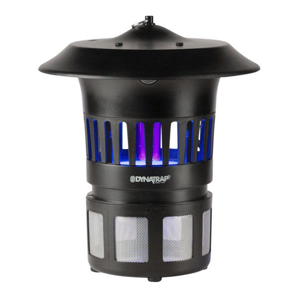 Photo 1 of Dynatrap DT1100 Indoor/Outdoor Black Flying Insect Trap with Optional Wall Mount - 15 Watts - 1/2 Acres Coverage
