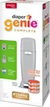 Photo 1 of Playtex Baby Diaper Genie Complete NEW Diaper Pail, with 3 Max Fresh Diaper Pail Refills, Grey