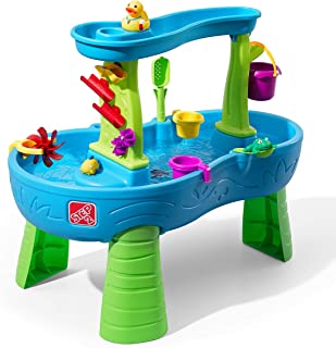 Photo 1 of Step2 Rain Showers Splash Pond Water Table | Kids Water Play Table with 13-Pc Accessory Set