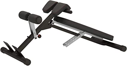 Photo 1 of Fitness Reality X-Class Light Commercial Multi-Workout Abdominal/Hyper Back Extension Bench, Black