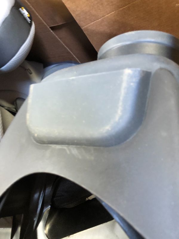 Photo 1 of Safety 1st Grow and Go Comfort Cool All-in-One Convertible Car Seat, Rear-Facing 5-50 lbs, Forward-Facing 22-65 lbs, and Belt-Positioning Booster 40-100 lbs, Pebble Path. Scratches and Scuffs on Plastic of Item. Moderate Use
