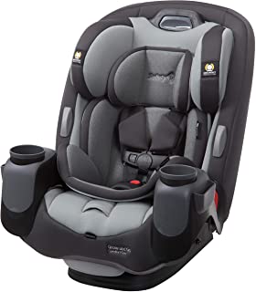 Photo 1 of Safety 1st Grow and Go Comfort Cool All-in-One Convertible Car Seat, Rear-Facing 5-50 lbs, Forward-Facing 22-65 lbs, and Belt-Positioning Booster 40-100 lbs, Pebble Path. Scratches and Scuffs on Plastic of Item. Moderate Use
