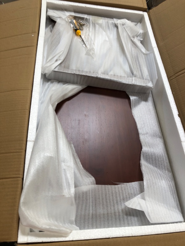 Photo 1 of Chabudai Table Rubber Wood Furniture, Japanese Accent Floor Desk for Living Room, Entryway, Dining Room, Kitchen, Home Office, Natural Beauty & Unique Appearance, Wear Resistance, 6.6 kg (Walnut)
