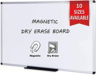 Photo 1 of VIZ-PRO Dry Erase Board/Magnetic Whiteboard, 8' x 4', Silver Aluminum Frame