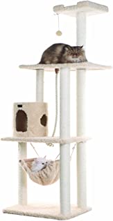 Photo 1 of Armarkat 70" Real Wood Cat Furniture,Ultra Thick Faux Fur Covered Cat Condo House A7005, Beige