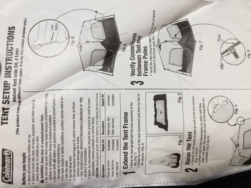 Photo 7 of Coleman Cabin Tent with Instant Setup in 60 Seconds
