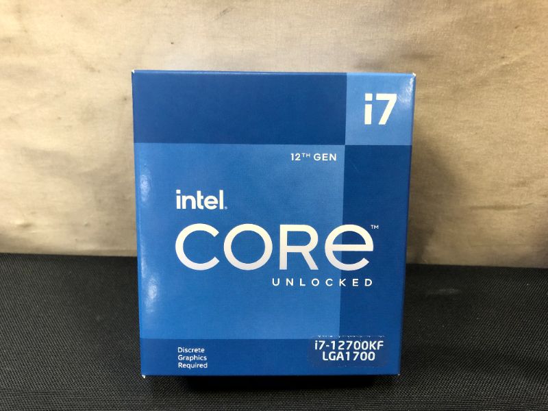 Photo 6 of Intel Core i7-12700KF processor 25 MB Smart Cache Box (Brand new factory sealed)